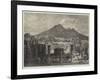 Vesuvius, from the Forum, Pompeii-null-Framed Giclee Print