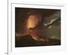 Vesuvius in Eruption, with a View over the Islands in the Bay of Naples-Joseph Wright of Derby-Framed Giclee Print