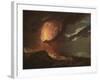 Vesuvius in Eruption, with a View over the Islands in the Bay of Naples-Joseph Wright of Derby-Framed Giclee Print