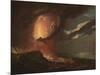 Vesuvius in Eruption, with a View over the Islands in the Bay of Naples-Joseph Wright of Derby-Mounted Giclee Print
