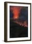 Vesuvius Night 1905-null-Framed Art Print