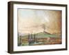 Vesuvius Smoking, from Michael Faraday's Scrapbook-Michael Faraday-Framed Giclee Print