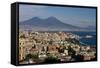 Vesuvius Viewed Acroos Naples-Charles Bowman-Framed Stretched Canvas