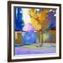 Vesuvius-Lou Wall-Framed Giclee Print