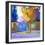 Vesuvius-Lou Wall-Framed Giclee Print