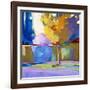 Vesuvius-Lou Wall-Framed Giclee Print