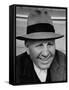 Veteran Horse Trainer Jim Fitzsimmons, Smiling-Carl Mydans-Framed Stretched Canvas