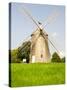 Veteran's Memorial and Wind Mill, East Hampton, New York, USA-Michele Westmorland-Stretched Canvas