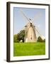 Veteran's Memorial and Wind Mill, East Hampton, New York, USA-Michele Westmorland-Framed Premium Photographic Print