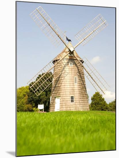 Veteran's Memorial and Wind Mill, East Hampton, New York, USA-Michele Westmorland-Mounted Premium Photographic Print