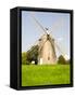 Veteran's Memorial and Wind Mill, East Hampton, New York, USA-Michele Westmorland-Framed Stretched Canvas