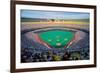 Veteran's Stadium during Major League Baseball game between Phillies and Houston Astros, Philade...-null-Framed Photographic Print