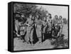 Veteran U.S. Army Nurses after Arriving in France on August 12, 1944-null-Framed Stretched Canvas