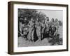 Veteran U.S. Army Nurses after Arriving in France on August 12, 1944-null-Framed Photo