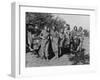 Veteran U.S. Army Nurses after Arriving in France on August 12, 1944-null-Framed Photo