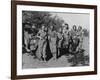 Veteran U.S. Army Nurses after Arriving in France on August 12, 1944-null-Framed Photo