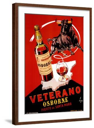Veterano Osborne--Framed Art Print