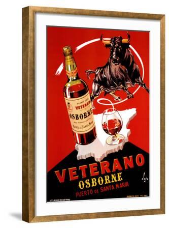 Veterano Osborne--Framed Art Print