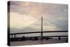 Veterans' Glass City Skyway Bridge-benkrut-Stretched Canvas