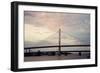 Veterans' Glass City Skyway Bridge-benkrut-Framed Photographic Print