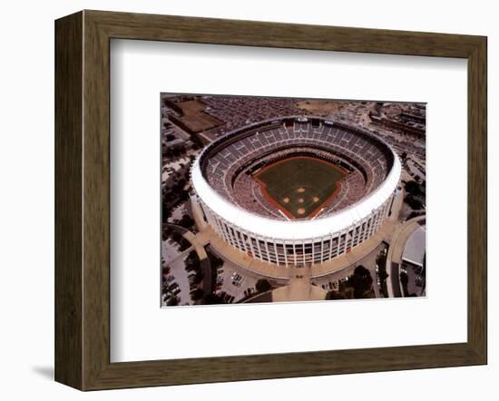 Veterans Stadium - Philadelphia, Pennsylvania (Baseball)-Mike Smith-Framed Art Print