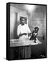 Veterinary Care of Dog, 1921-Marvin Boland-Framed Stretched Canvas