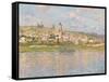 Vétheuil, 1879-Claude Monet-Framed Stretched Canvas