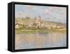 Vétheuil, 1879-Claude Monet-Framed Stretched Canvas