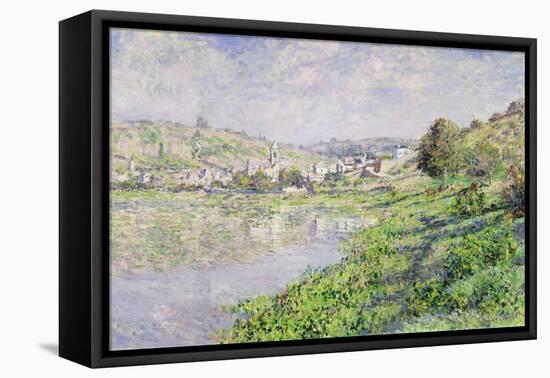 Vetheuil, 1879-Claude Monet-Framed Stretched Canvas