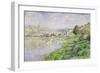 Vetheuil, 1879-Claude Monet-Framed Giclee Print