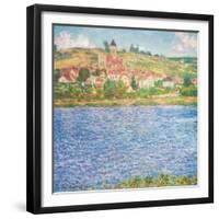 Vetheuil, Afternoon, 1901-Claude Monet-Framed Giclee Print