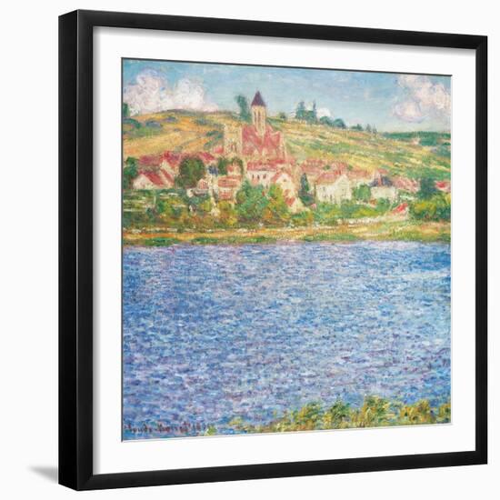 Vetheuil, Afternoon, 1901-Claude Monet-Framed Giclee Print