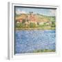 Vetheuil, Afternoon, 1901-Claude Monet-Framed Giclee Print