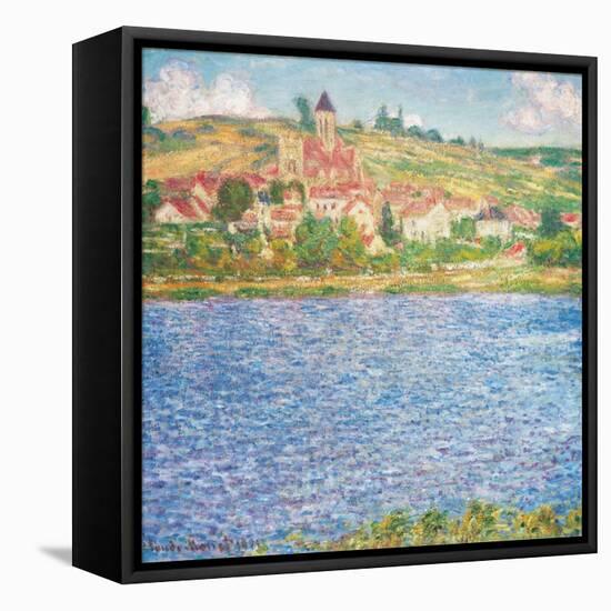 Vetheuil, Afternoon, 1901-Claude Monet-Framed Stretched Canvas