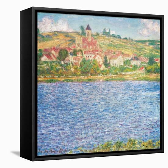 Vetheuil, Afternoon, 1901-Claude Monet-Framed Stretched Canvas