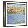 Vetheuil, Afternoon, 1901-Claude Monet-Framed Premium Giclee Print