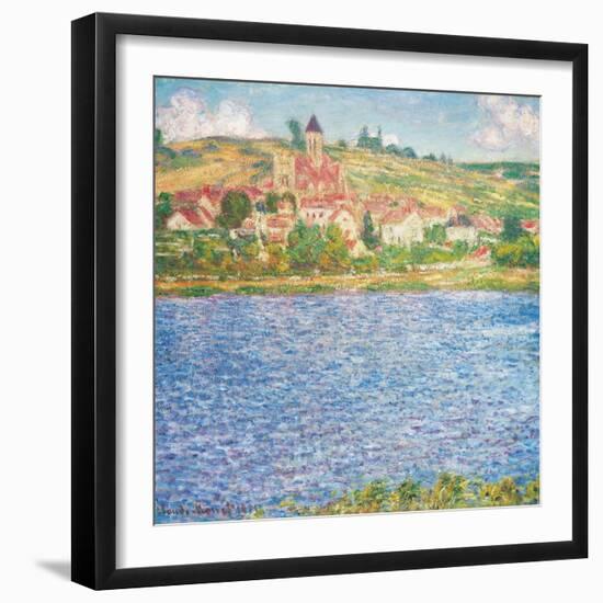 Vetheuil, Afternoon, 1901-Claude Monet-Framed Premium Giclee Print