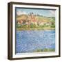 Vetheuil, Afternoon, 1901-Claude Monet-Framed Giclee Print