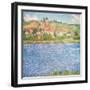 Vetheuil, Afternoon, 1901-Claude Monet-Framed Giclee Print