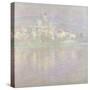Vétheuil Bei Sonnenuntergang Wahrscheinlich 1900-Claude Monet-Stretched Canvas