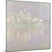 Vétheuil Bei Sonnenuntergang Wahrscheinlich 1900-Claude Monet-Mounted Giclee Print