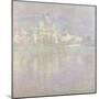 Vétheuil Bei Sonnenuntergang Wahrscheinlich 1900-Claude Monet-Mounted Giclee Print