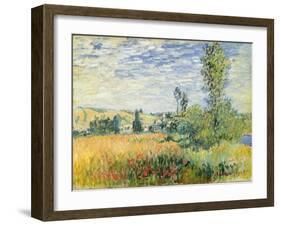 Vetheuil, C.1880-Claude Monet-Framed Giclee Print