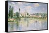 Vétheuil in Summer, 1880-Claude Monet-Framed Stretched Canvas