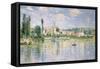 Vétheuil in Summer, 1880-Claude Monet-Framed Stretched Canvas