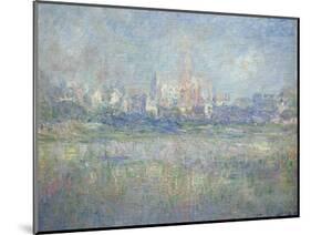 Vetheuil in the Fog, 1879-Claude Monet-Mounted Giclee Print