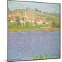 Vetheuil in the Sun; Vetheuil, Effet De Soleil, 1901 (Oil on Canvas)-Claude Monet-Mounted Giclee Print
