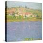 Vetheuil in the Sun; Vetheuil, Effet De Soleil, 1901 (Oil on Canvas)-Claude Monet-Stretched Canvas