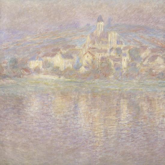 Vétheuil, soleil couchant' Giclee Print - Claude Monet | AllPosters.com