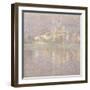 Vétheuil, soleil couchant-Claude Monet-Framed Giclee Print